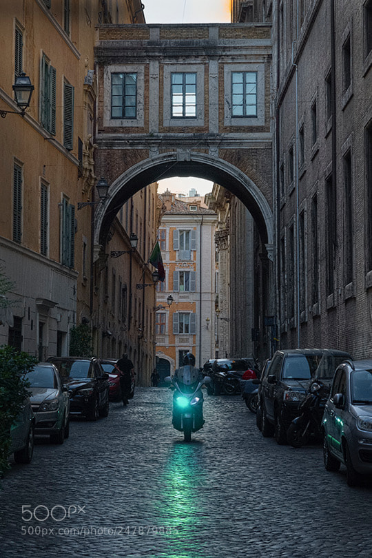 Olympus OM-D E-M5 II sample photo. Roma rider photography
