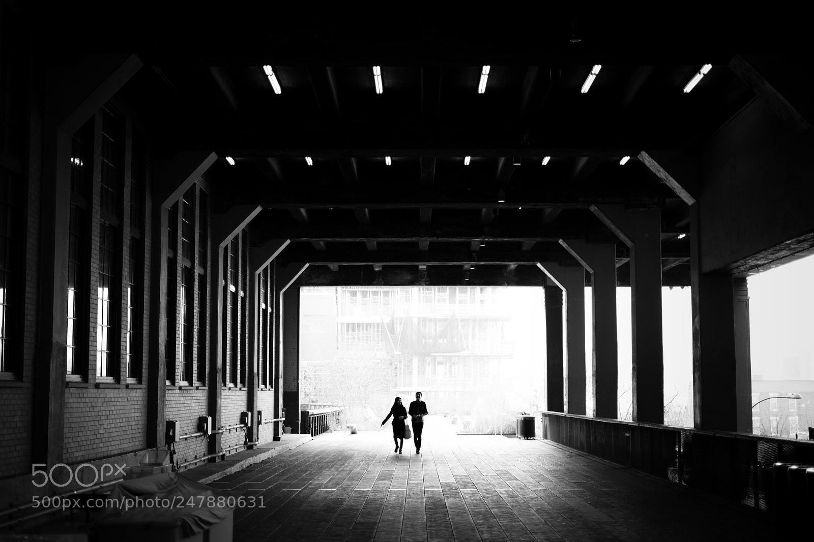 Sony a7 II sample photo. Couple bw photography