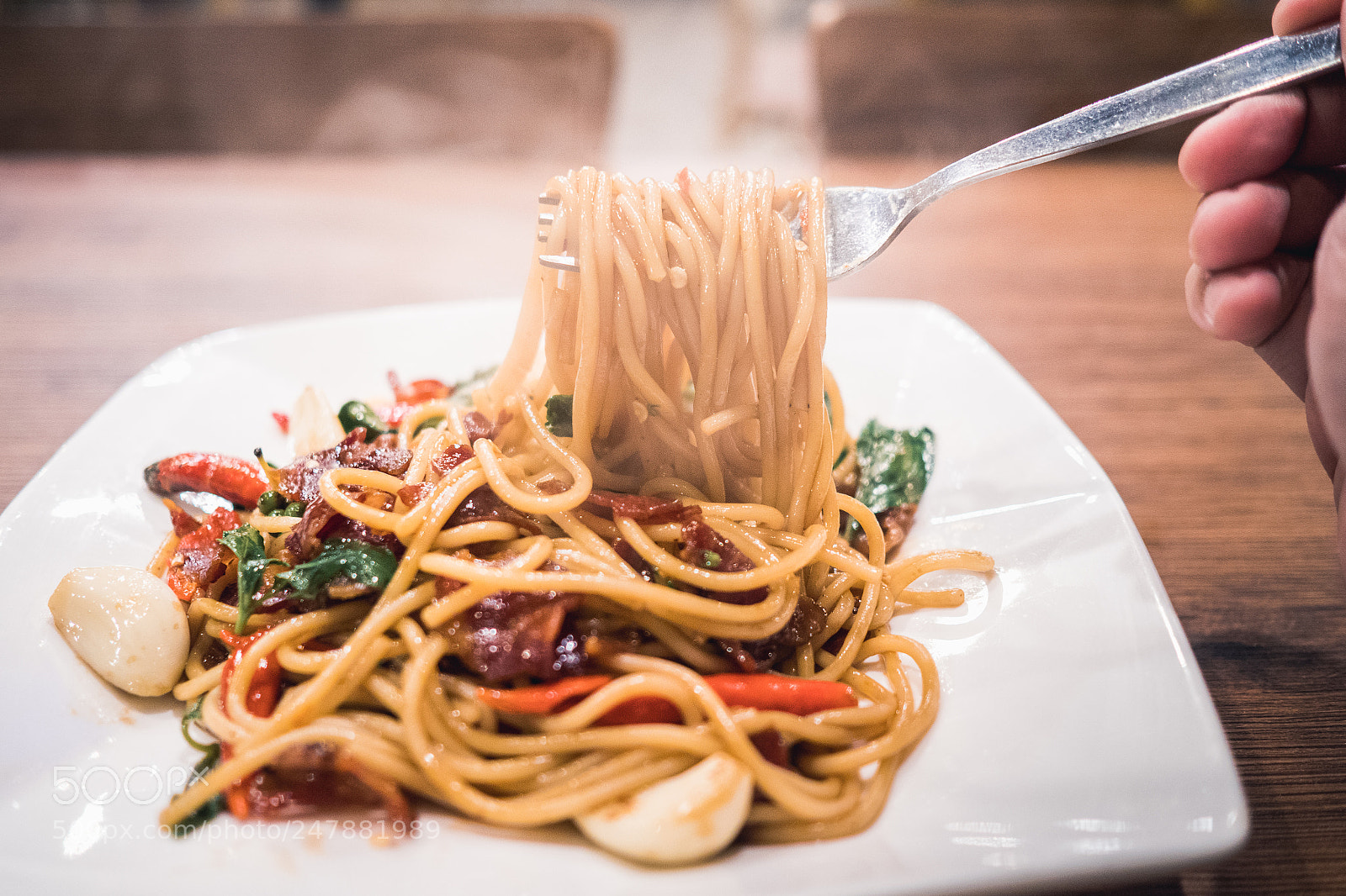 Olympus PEN-F sample photo. Italian food spaghetti with photography
