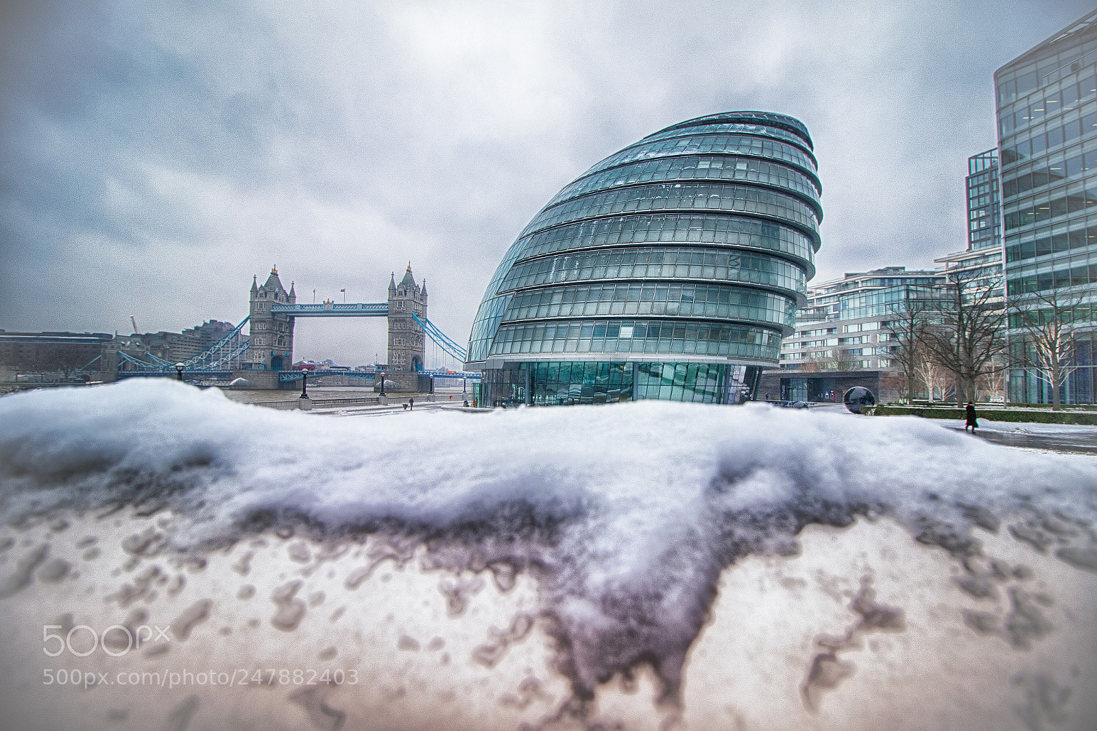 Canon EOS 7D Mark II sample photo. Snow in london ?❄️? photography