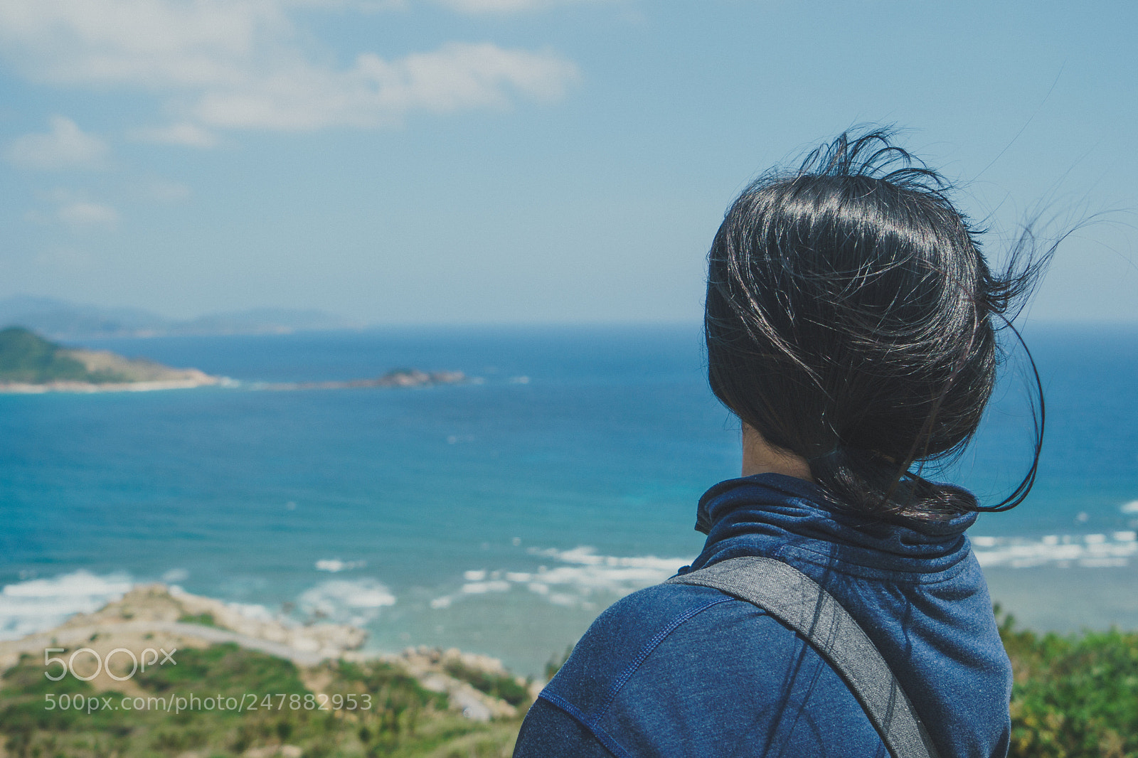 Sony a6300 sample photo. Sea & girl photography