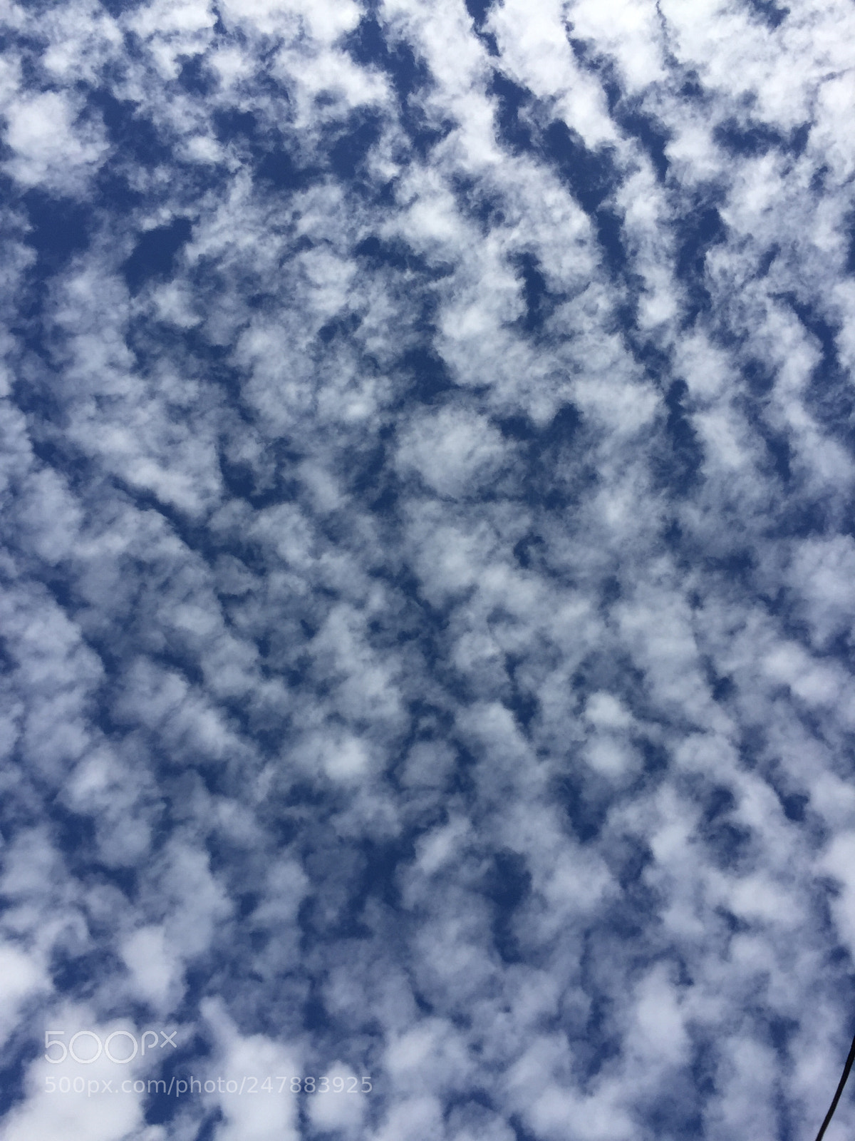 Apple iPhone 6 sample photo. Cielo aborregado photography