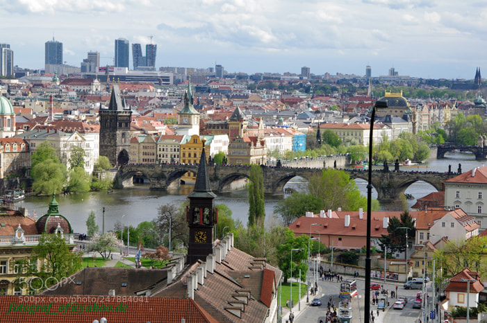 Pentax K-7 sample photo. Prag karlsbrücke photography