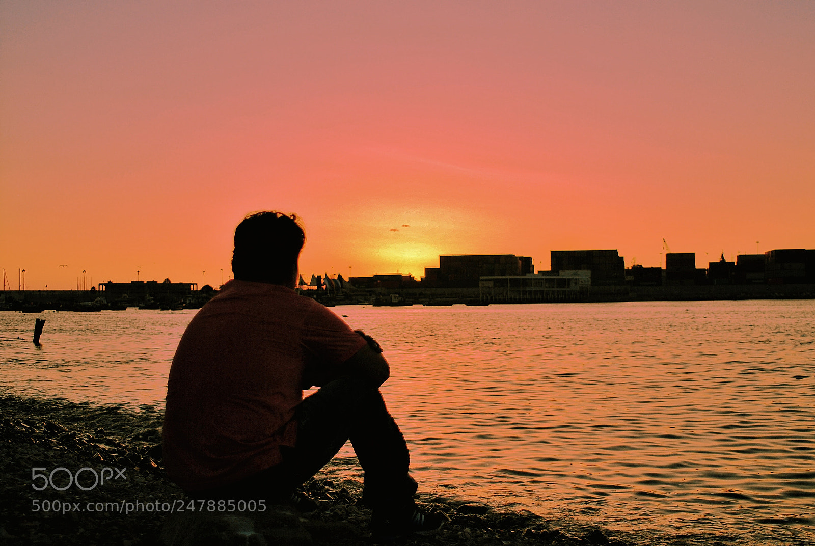 Nikon D3000 sample photo. Discovering the sea photography