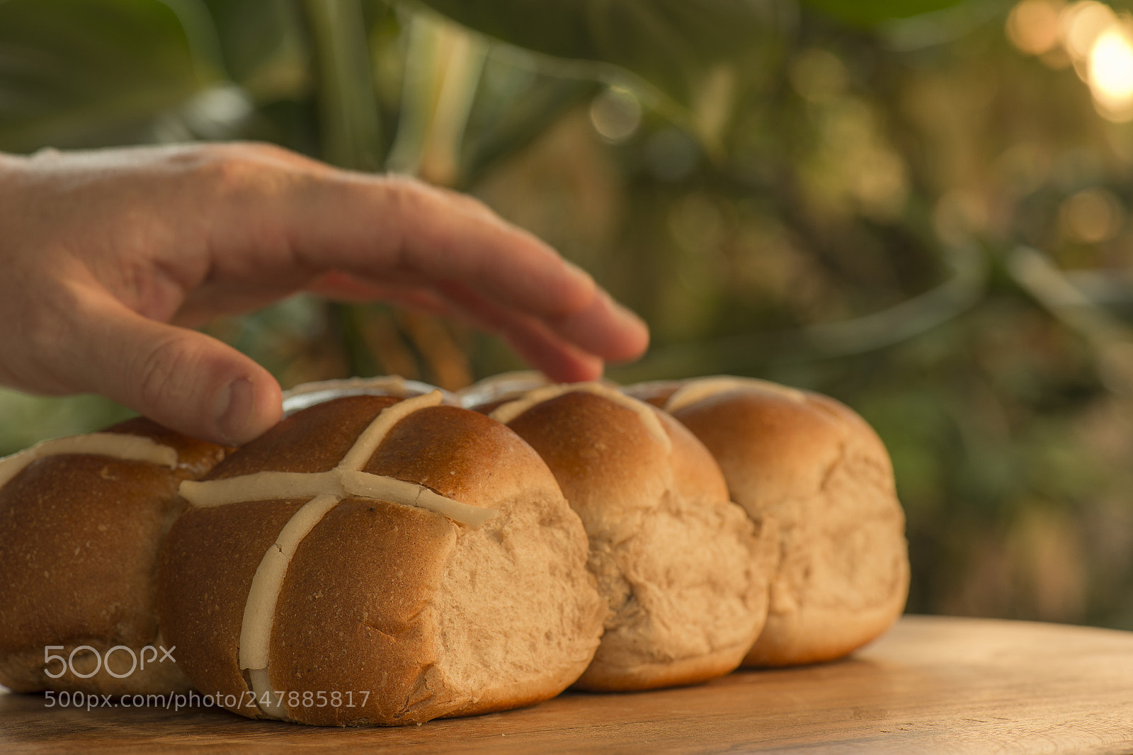 Nikon D800 sample photo. Hot cross buns photography