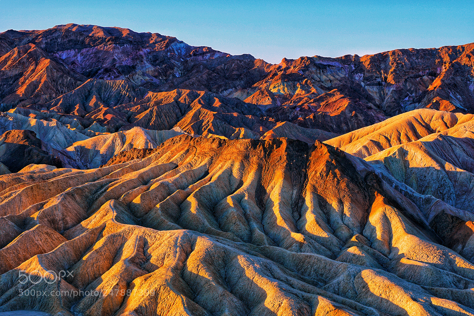 Sony a7R II sample photo. Sunrise at zabriskie point photography