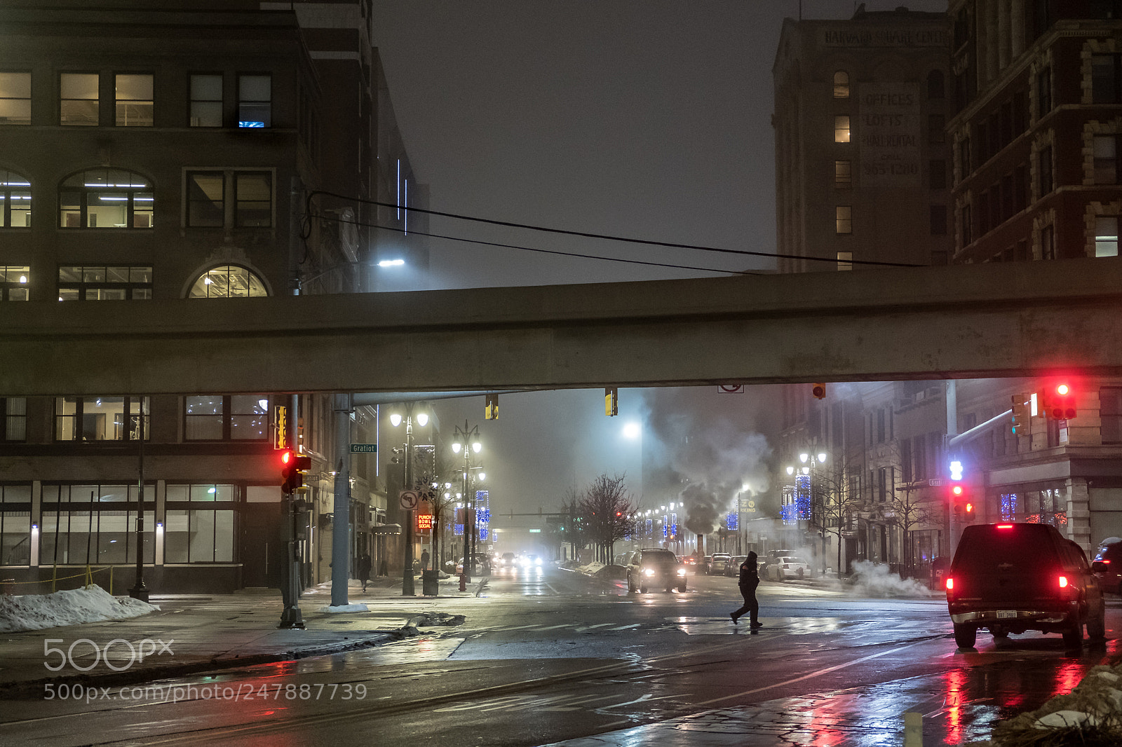 Fujifilm X-T2 sample photo. Broadway street in detroit photography