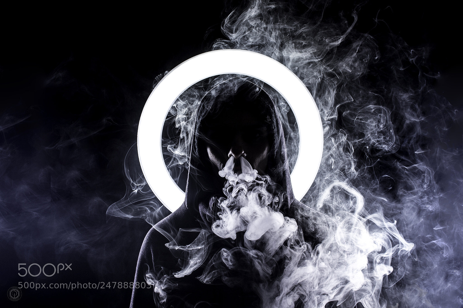 Canon EOS 700D (EOS Rebel T5i / EOS Kiss X7i) sample photo. Smoke ring photography