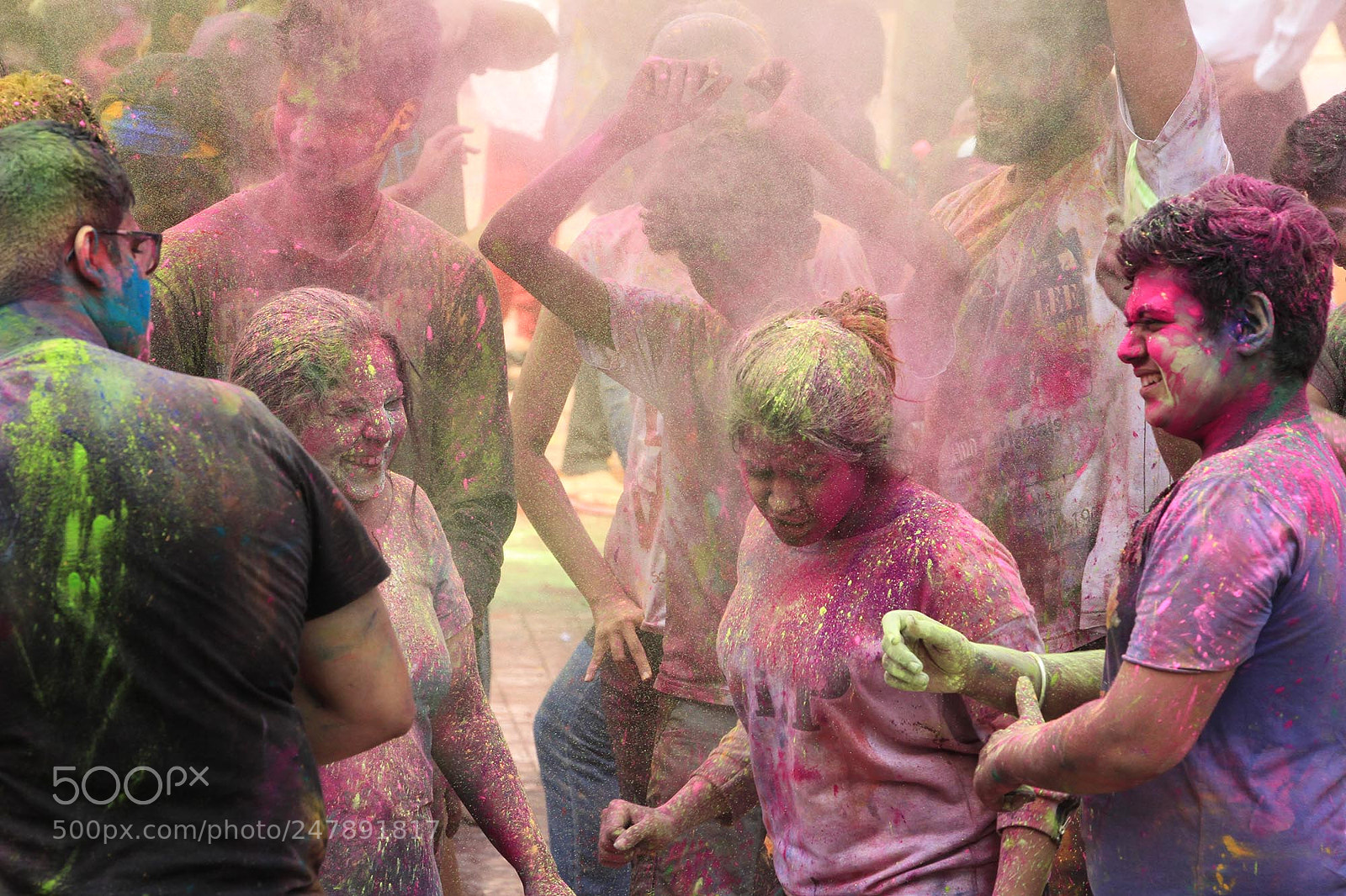 Canon EOS 7D sample photo. Holi... a colourful festival photography