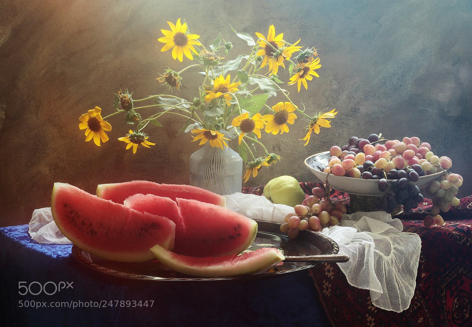 Canon EOS 60D sample photo. Still life with watermelon photography