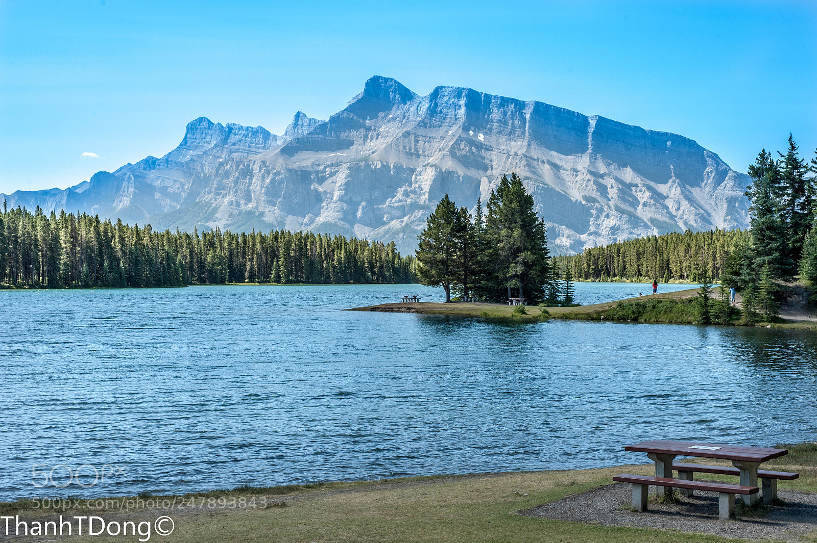 Nikon D700 sample photo. Two jack lake photography