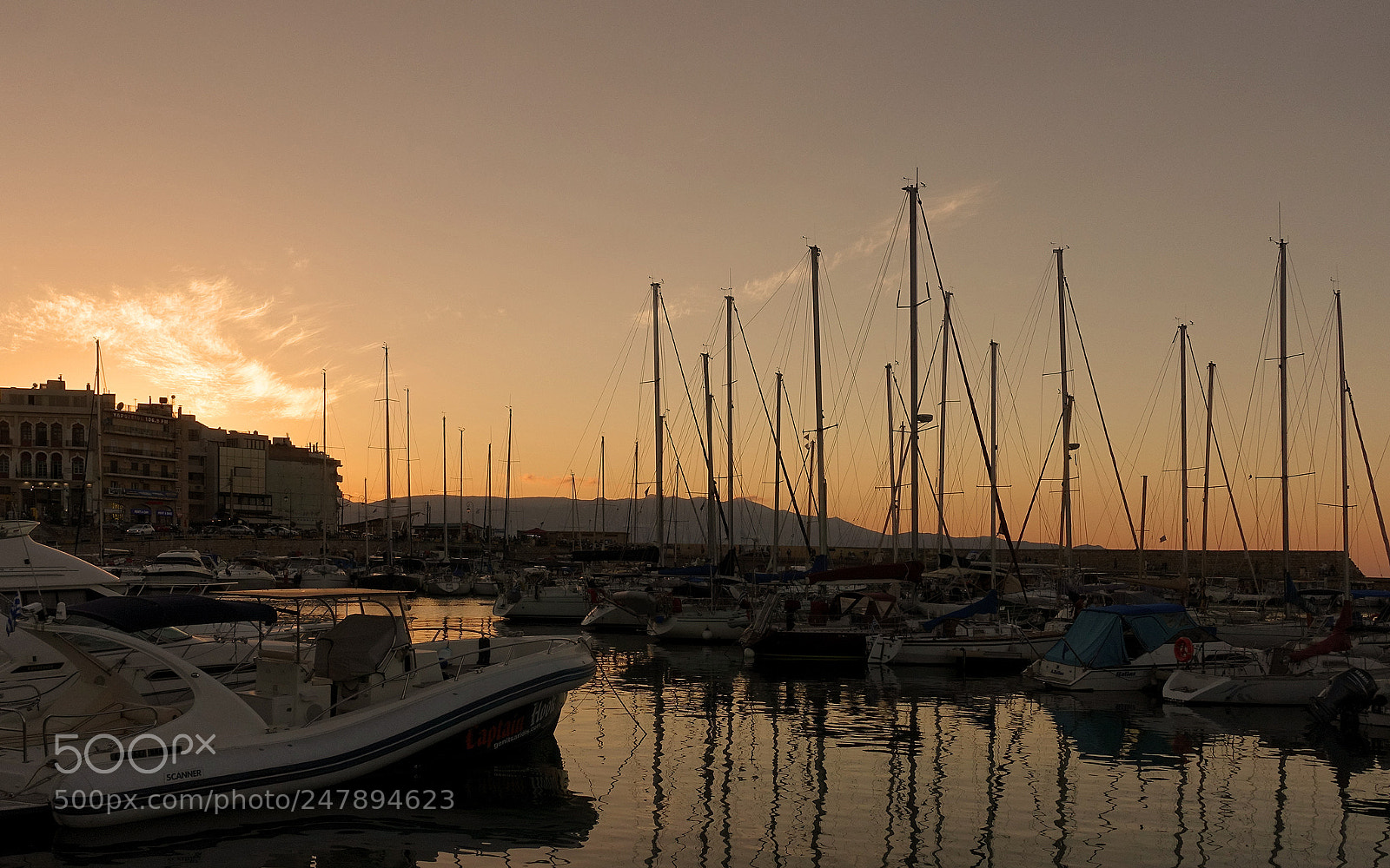 Sony Cyber-shot DSC-RX100 III sample photo. Sunset in heraklion photography
