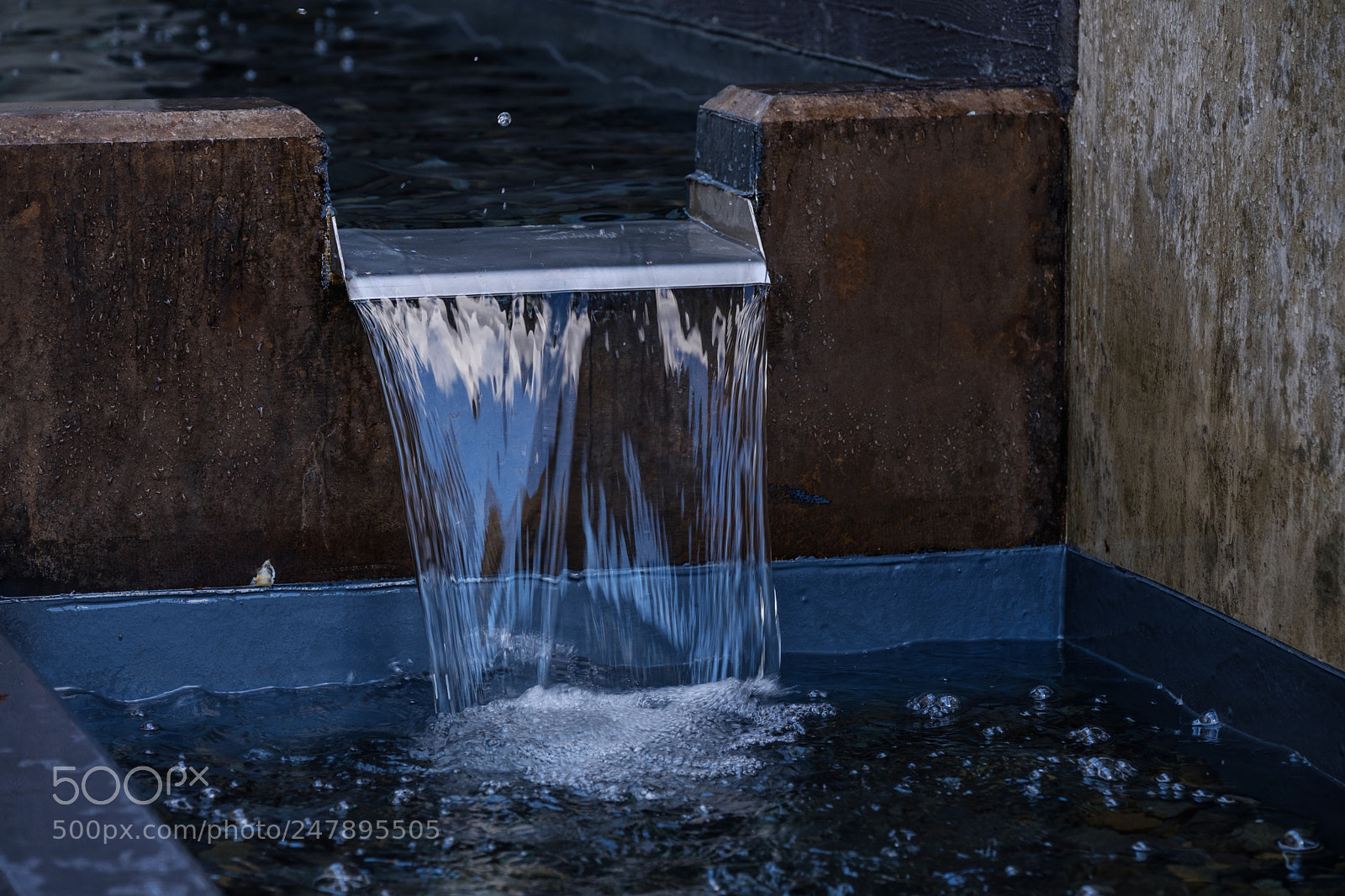 Fujifilm X-T2 sample photo. Water feature photography