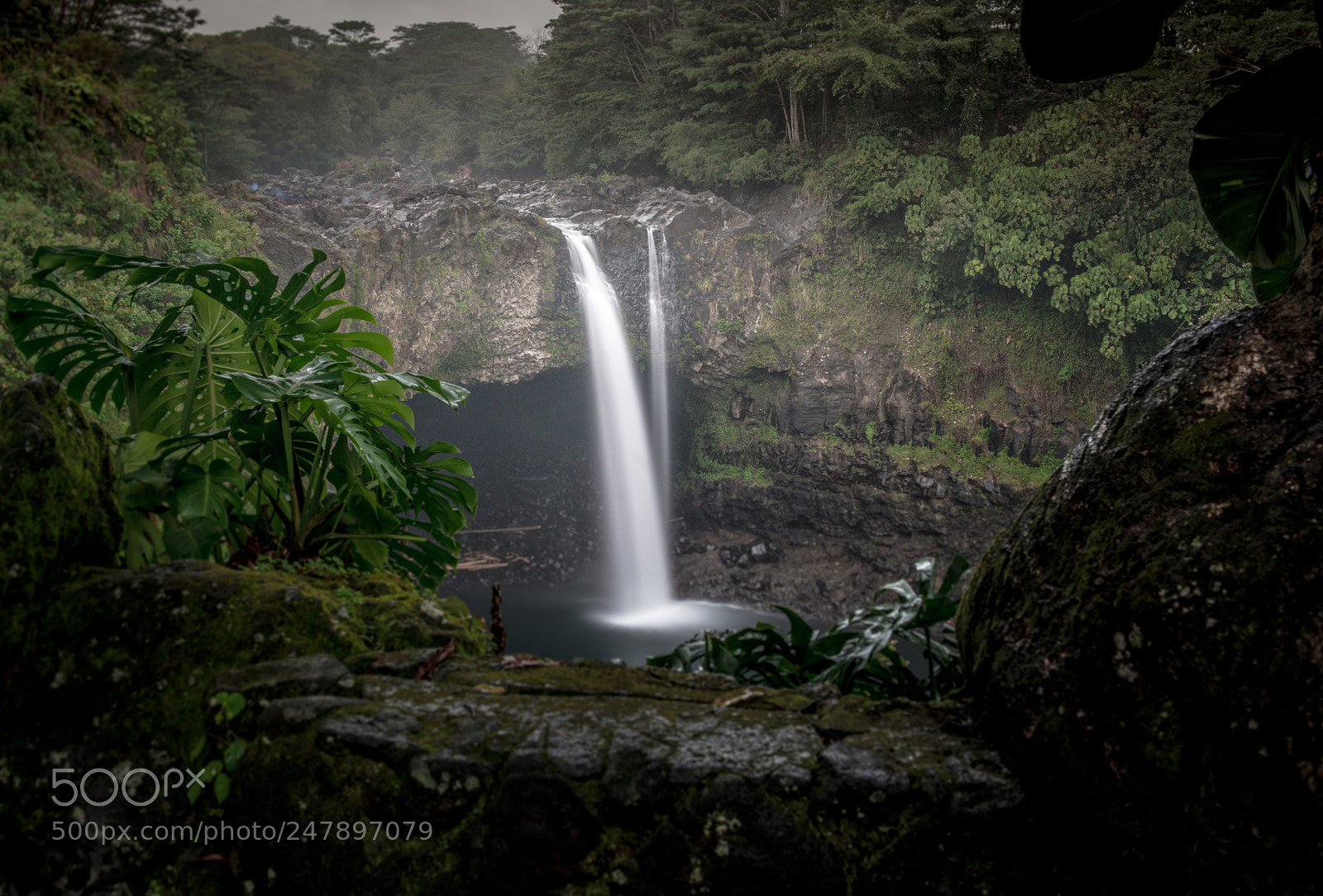 Nikon D800E sample photo. Rainbow falls, hilo hawaii. photography