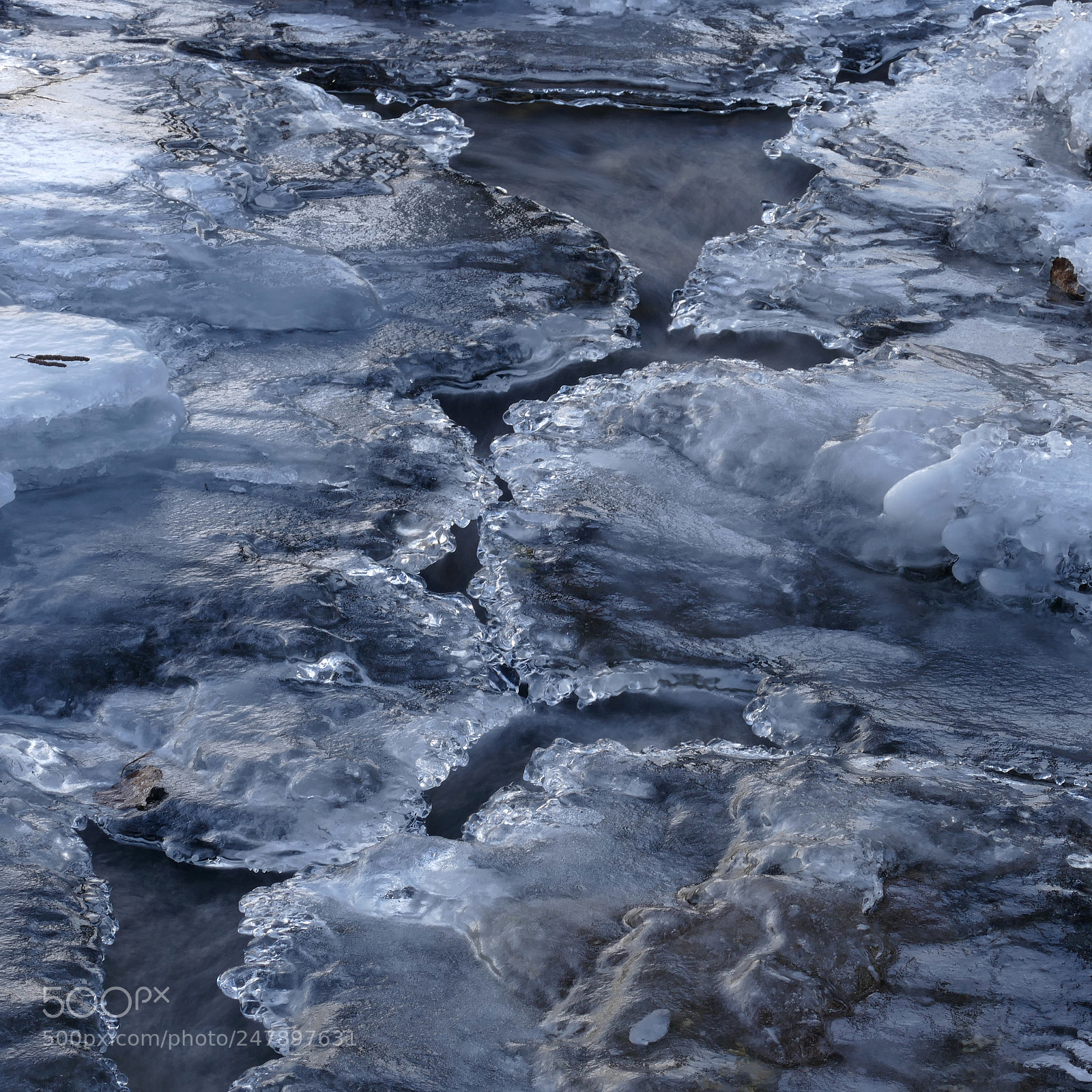 Panasonic Lumix DMC-FZ1000 sample photo. Ice at the creek photography