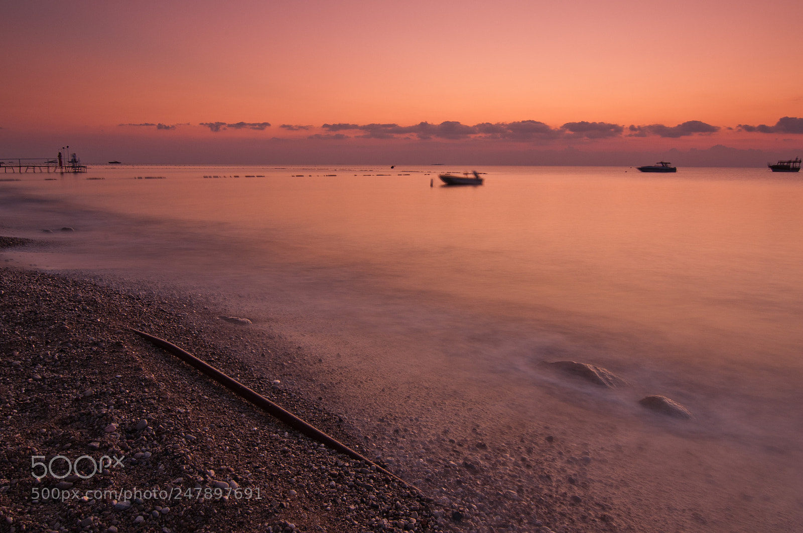 Nikon D300 sample photo. Ghosting boats photography