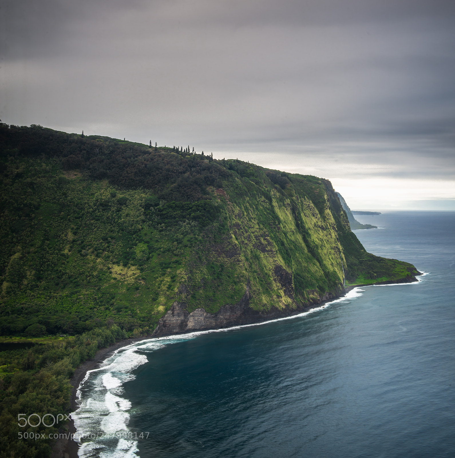Nikon D800E sample photo. Waipi'o valley lookout photography