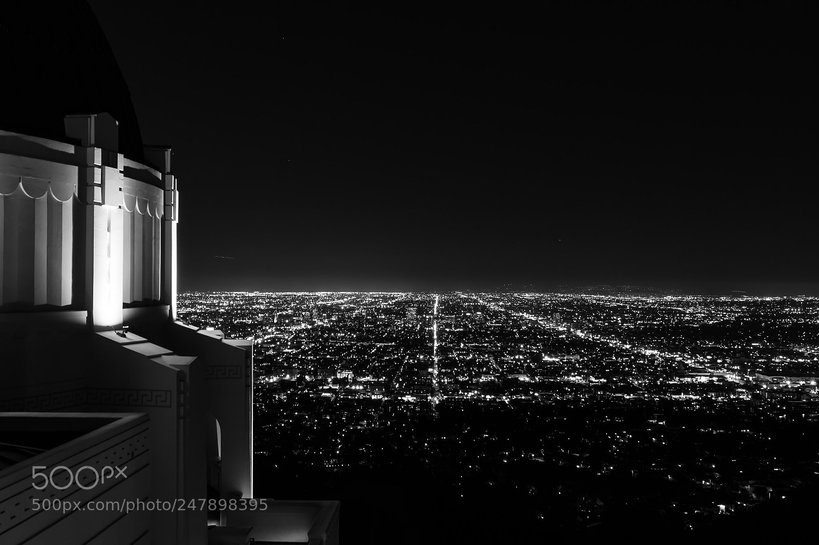 Canon EOS 7D sample photo. La from the griffith photography