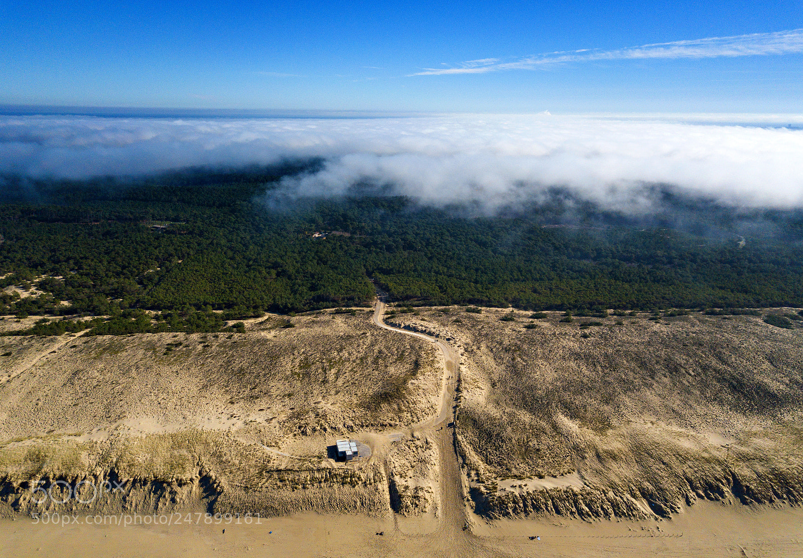 DJI FC220 sample photo. Between two worlds, a photography