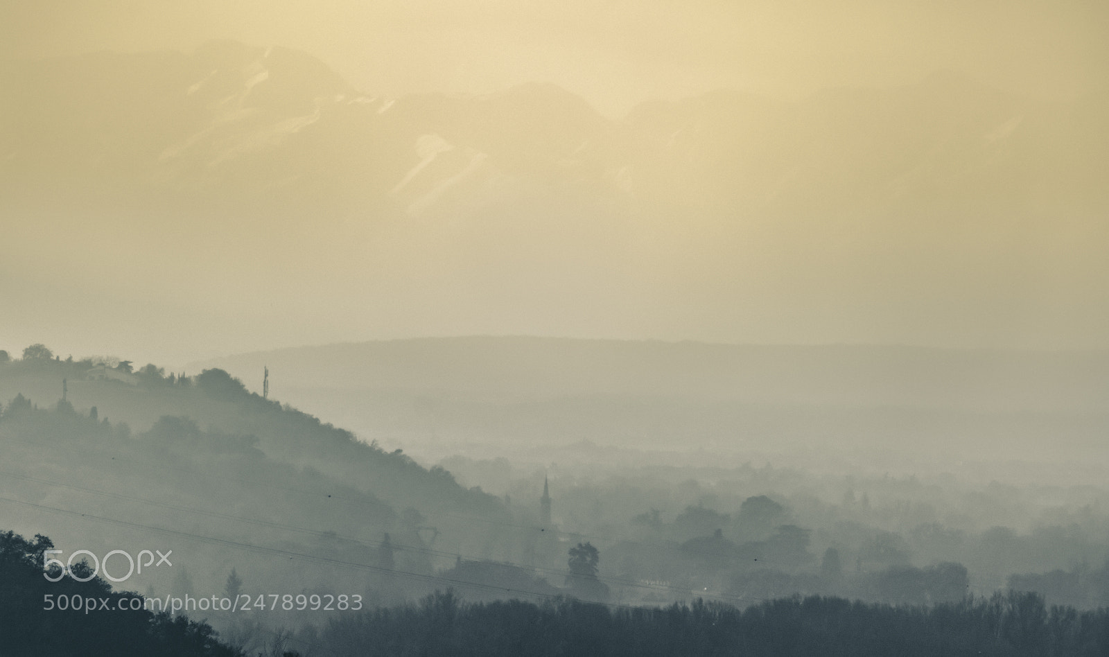 Nikon D7200 sample photo. Misty mountain view 2 photography