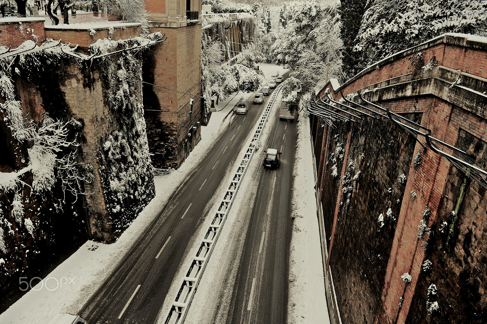 Nikon D90 sample photo. A cold winter photography
