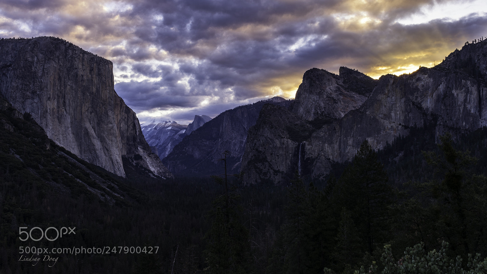 Nikon D3400 sample photo. Dawn at yosemite valley photography