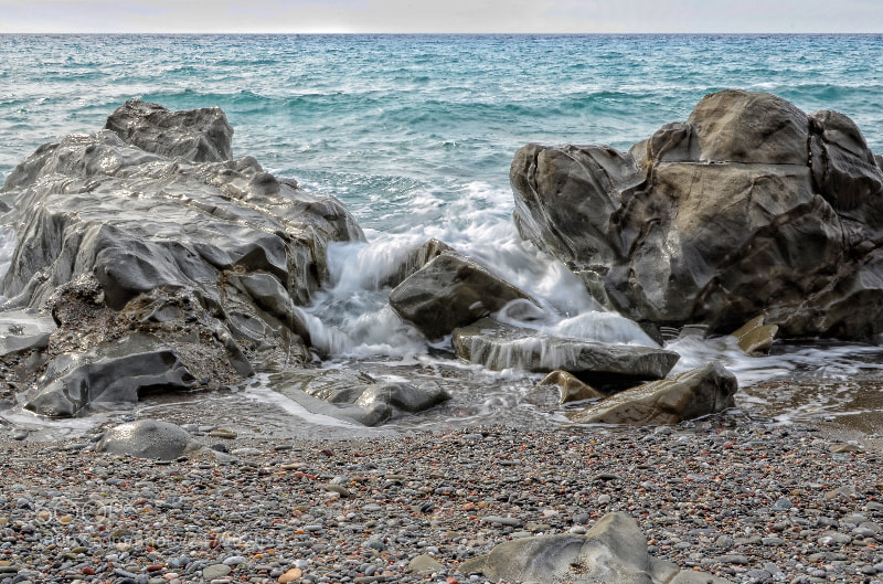 Nikon D5100 sample photo. Crete, agios pavlos photography