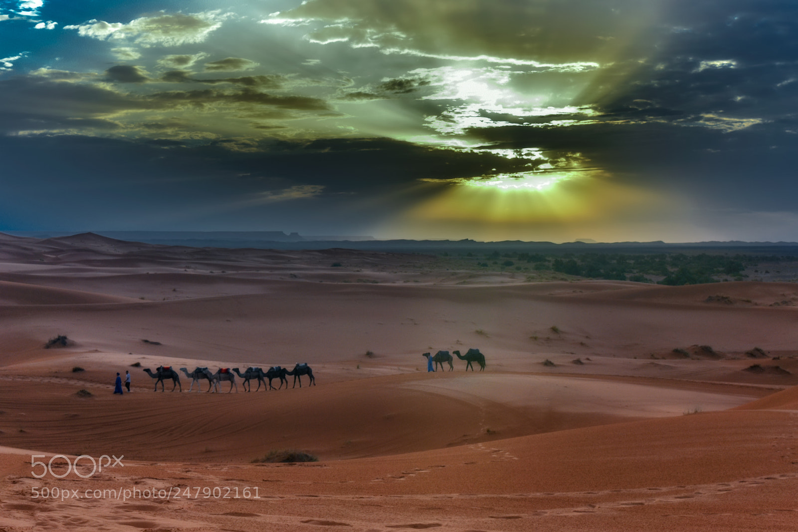 Nikon D7200 sample photo. Sunrise from merzouga, morocco photography