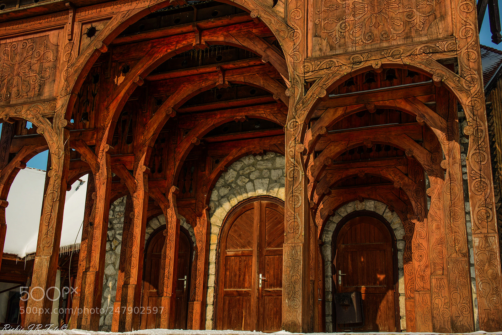Nikon D7100 sample photo. Kirchentür photography