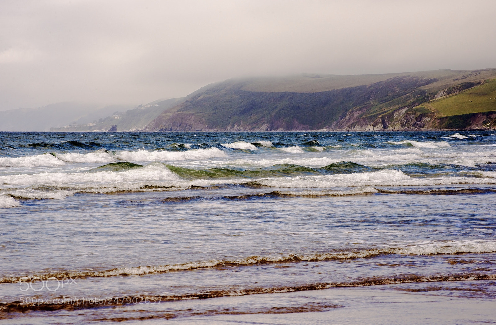 Nikon D600 sample photo. Misty coastline (1) photography