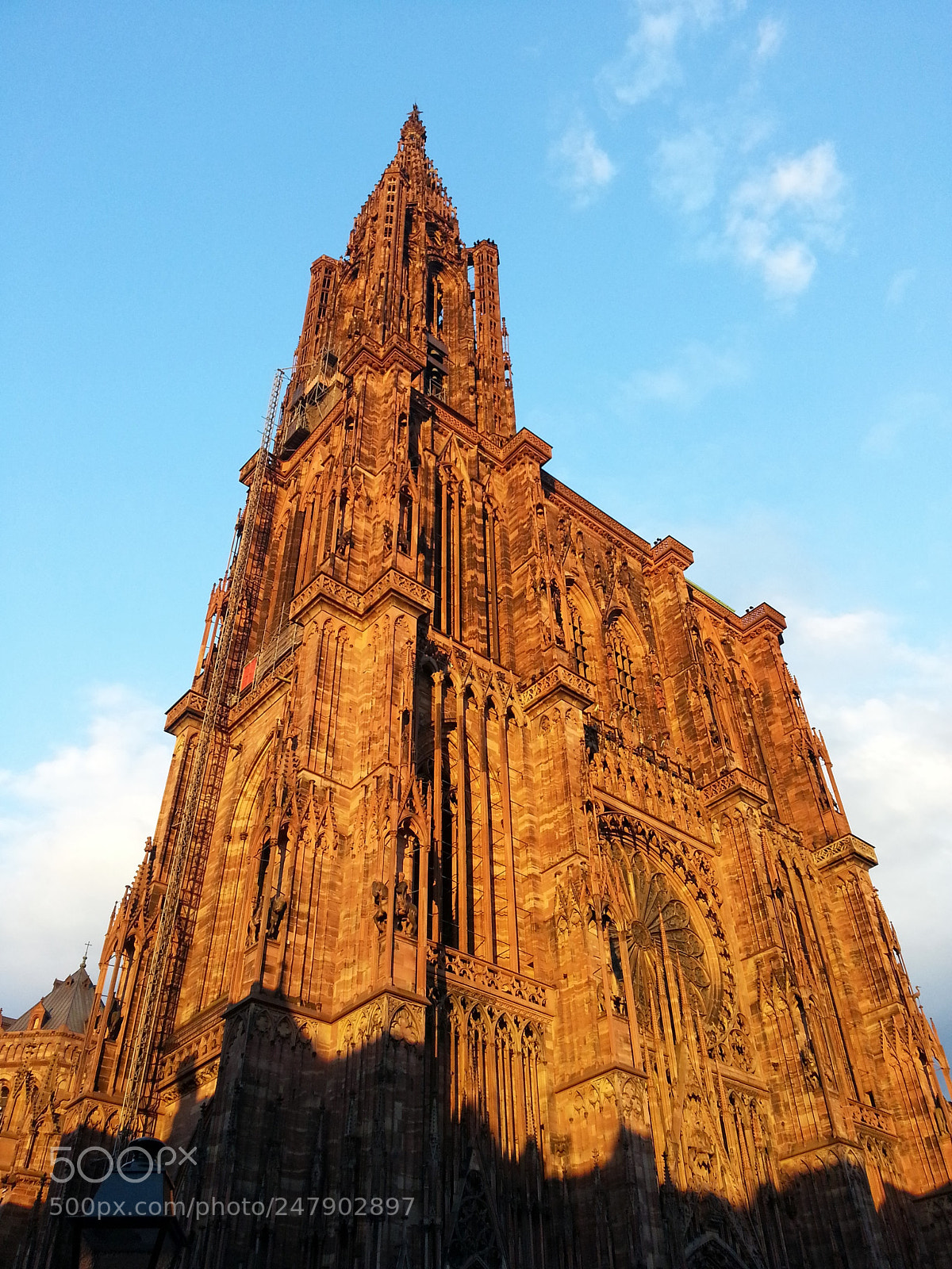 Samsung Galaxy S3 sample photo. Strasbourg cathedral photography