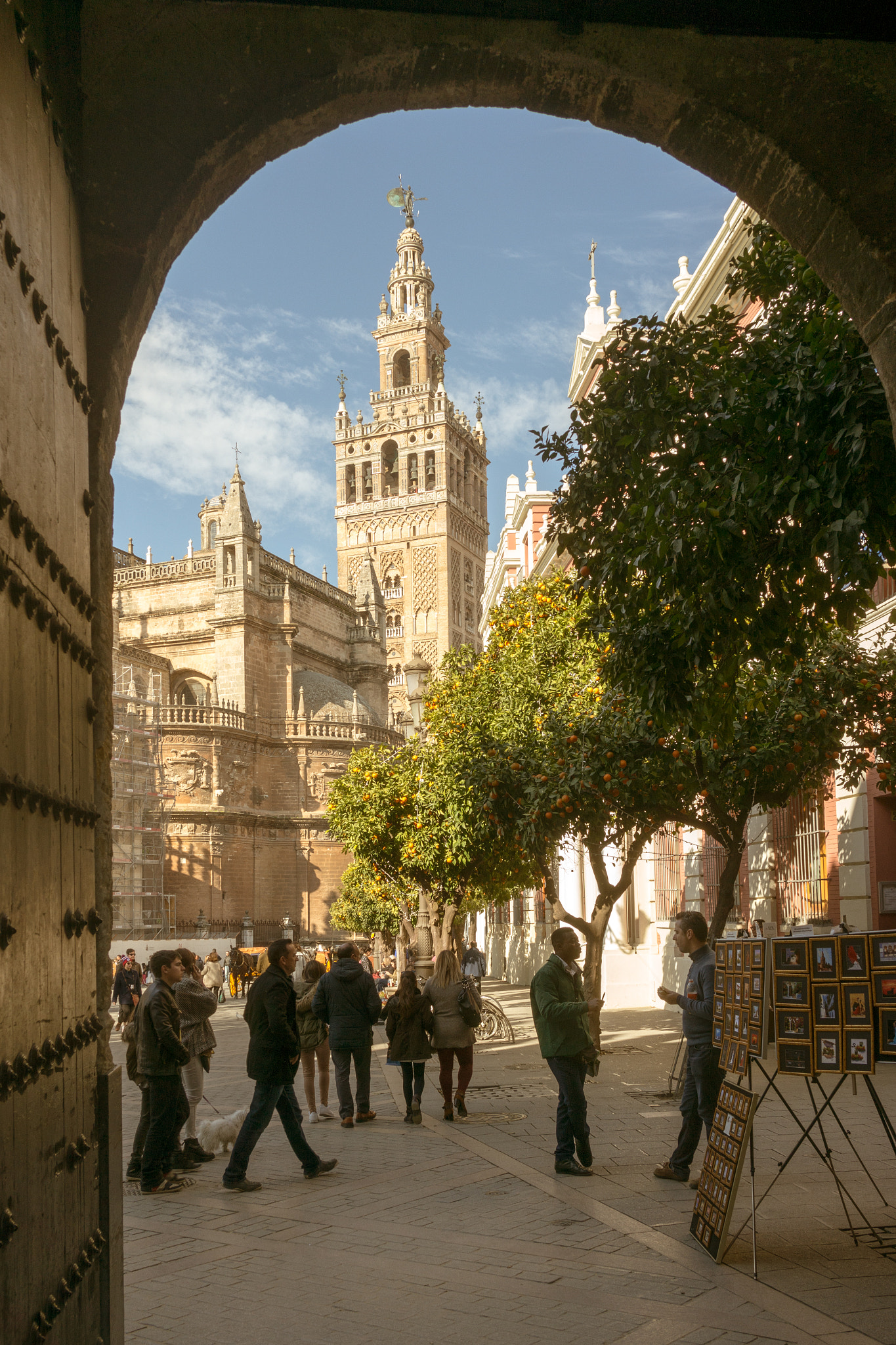 Samsung NX1100 sample photo. Giralda tower photography