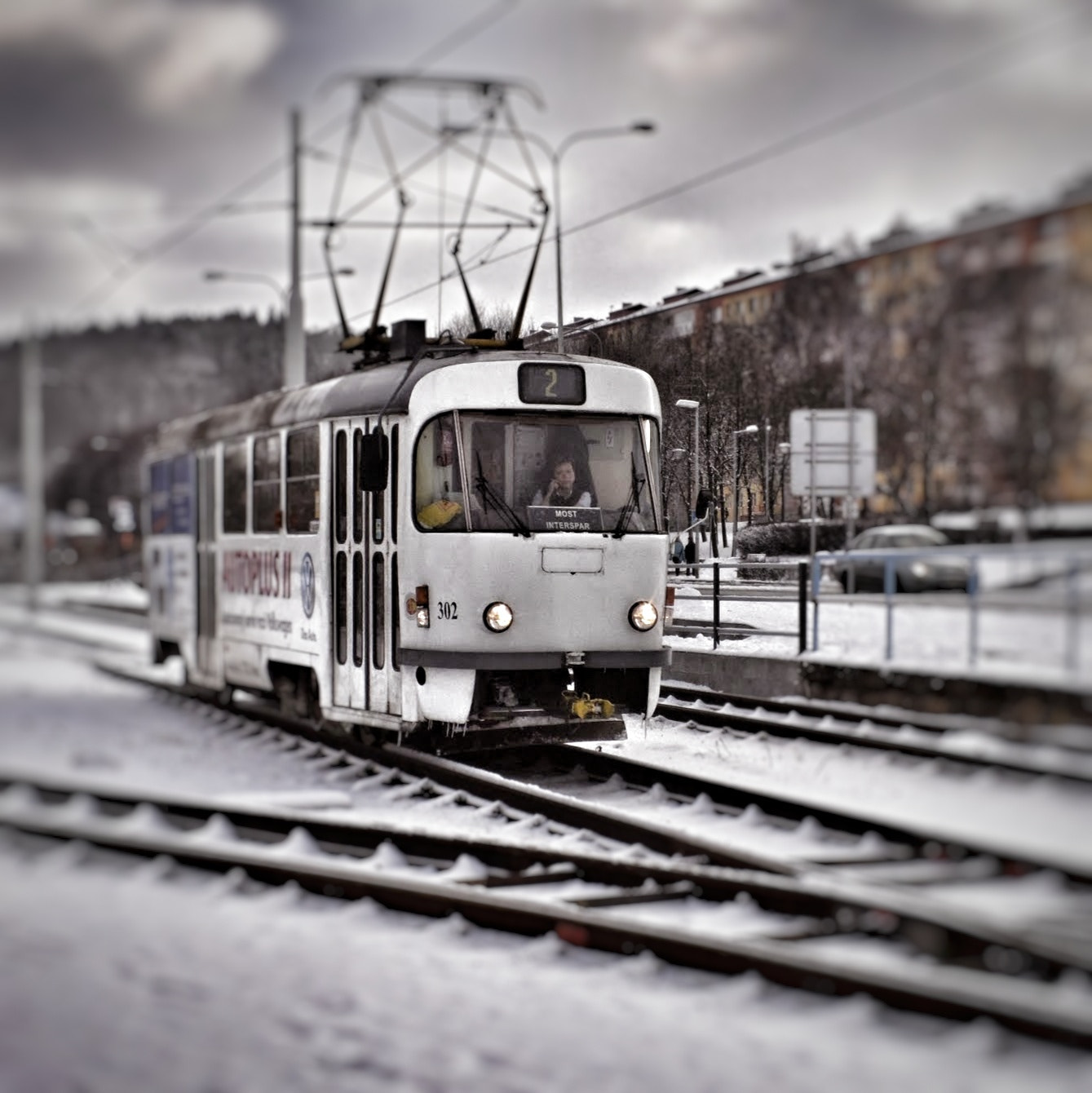 Benq G1 sample photo. Tatra t3 photography
