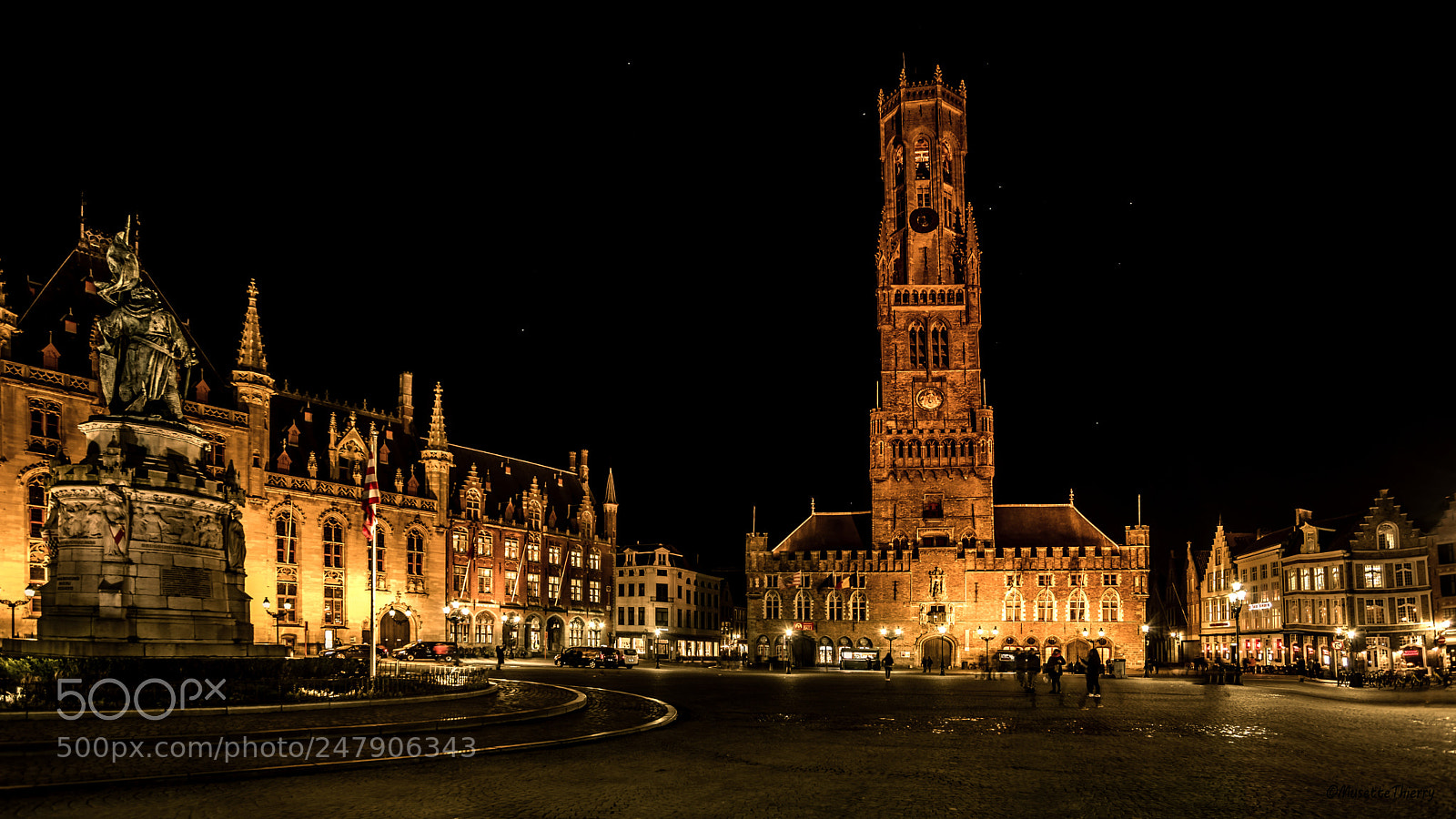 Nikon D800 sample photo. Beffroi de bruges photography