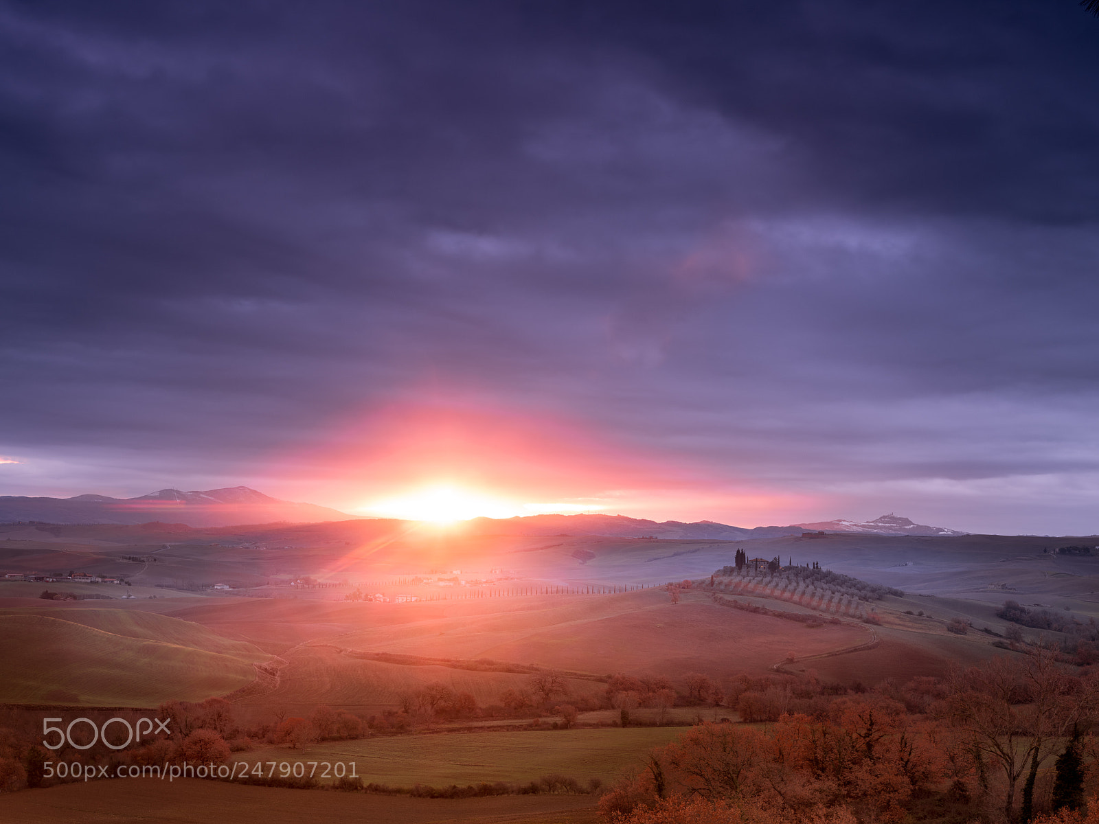 Fujifilm GFX 50S sample photo. Tuscany in the morning photography
