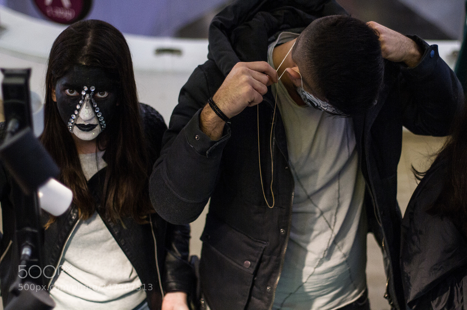Canon EOS 7D sample photo. The mask staring back photography
