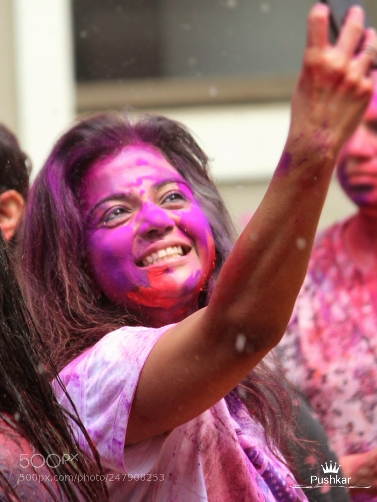 Canon EOS 1200D (EOS Rebel T5 / EOS Kiss X70 / EOS Hi) sample photo. Festival holi photography