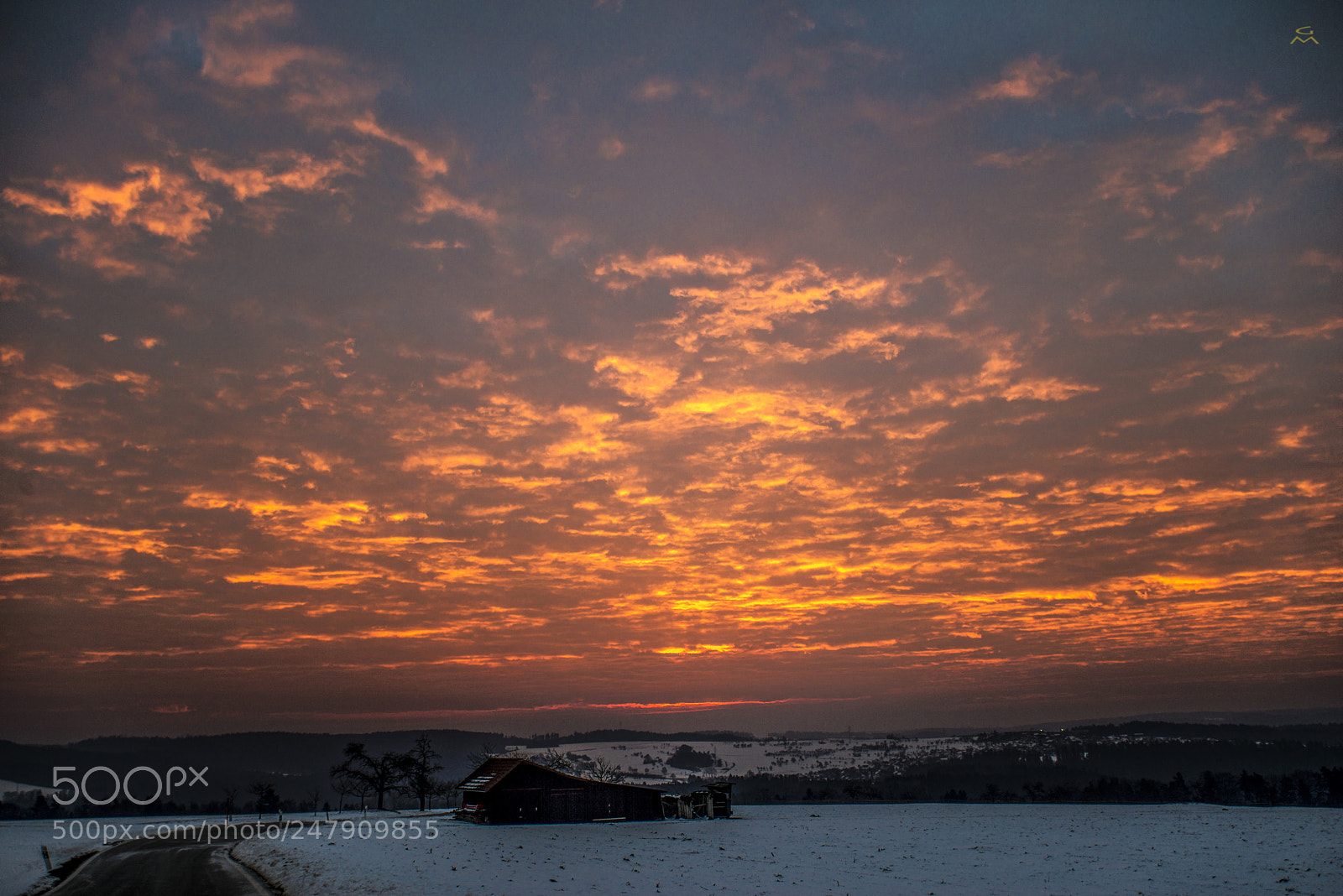 Nikon D800 sample photo. After a cold night photography
