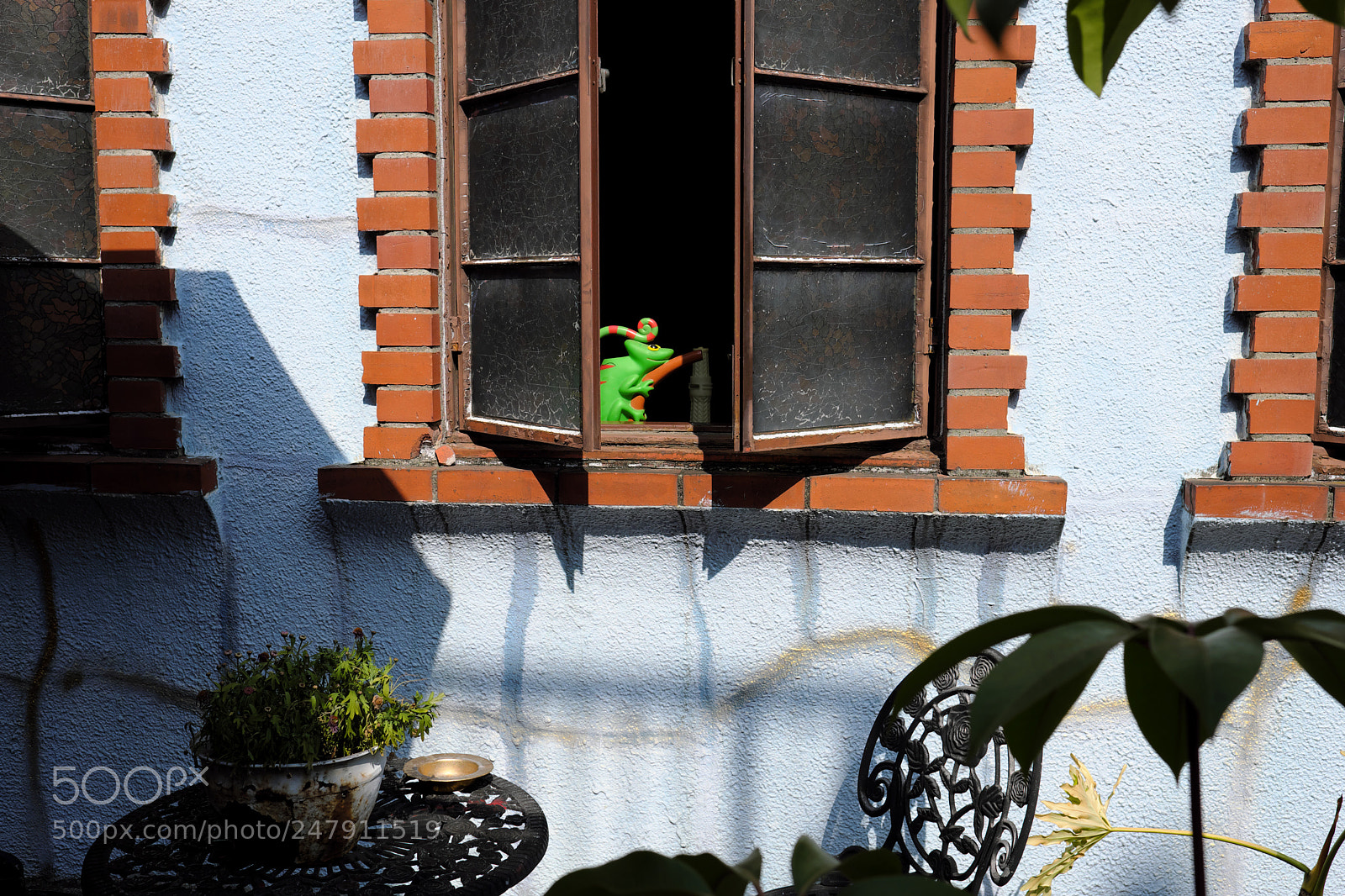 Fujifilm X-T2 sample photo. Window monster photography