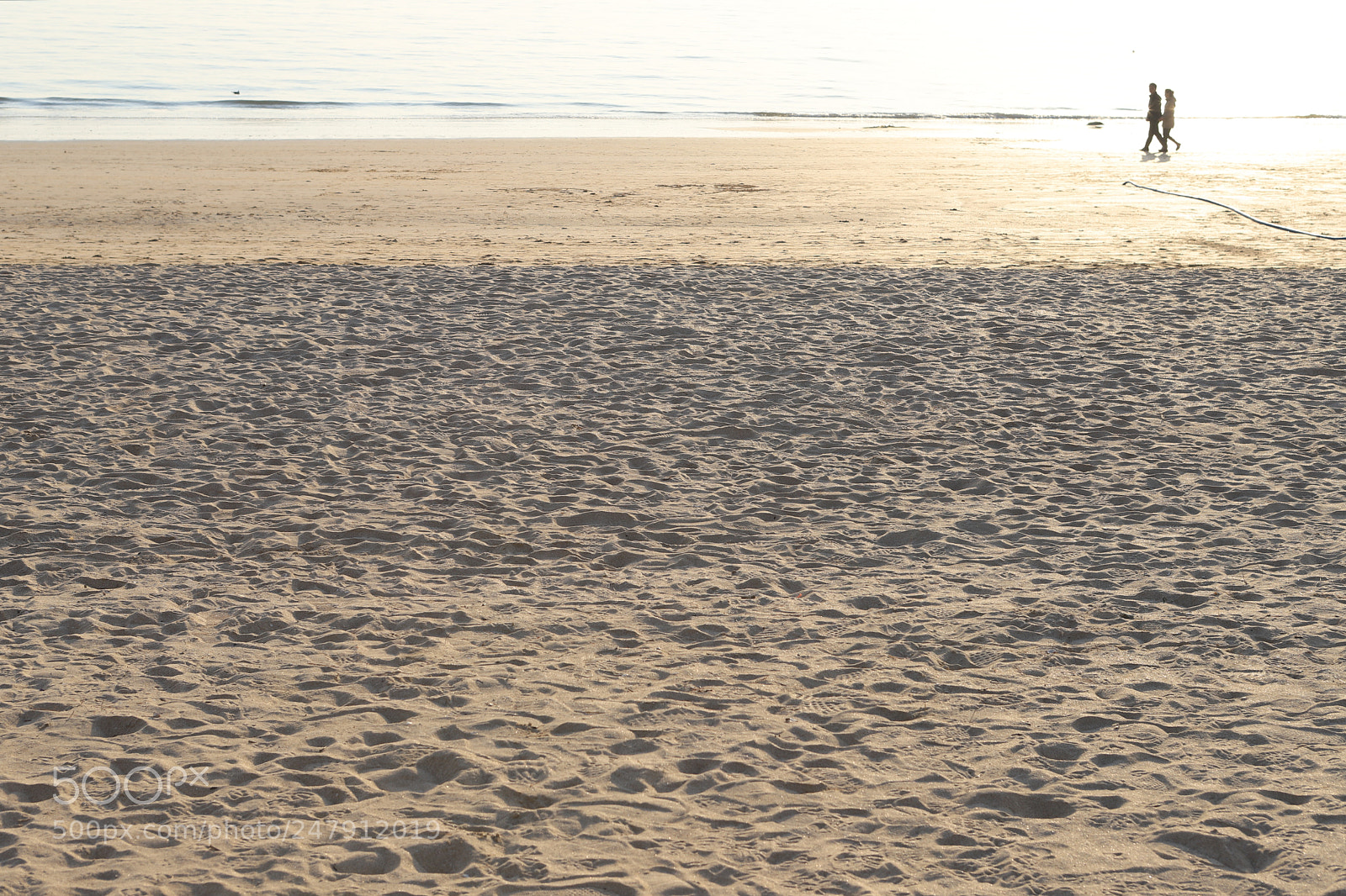 Canon EOS 6D Mark II sample photo. Footprints in the sand photography