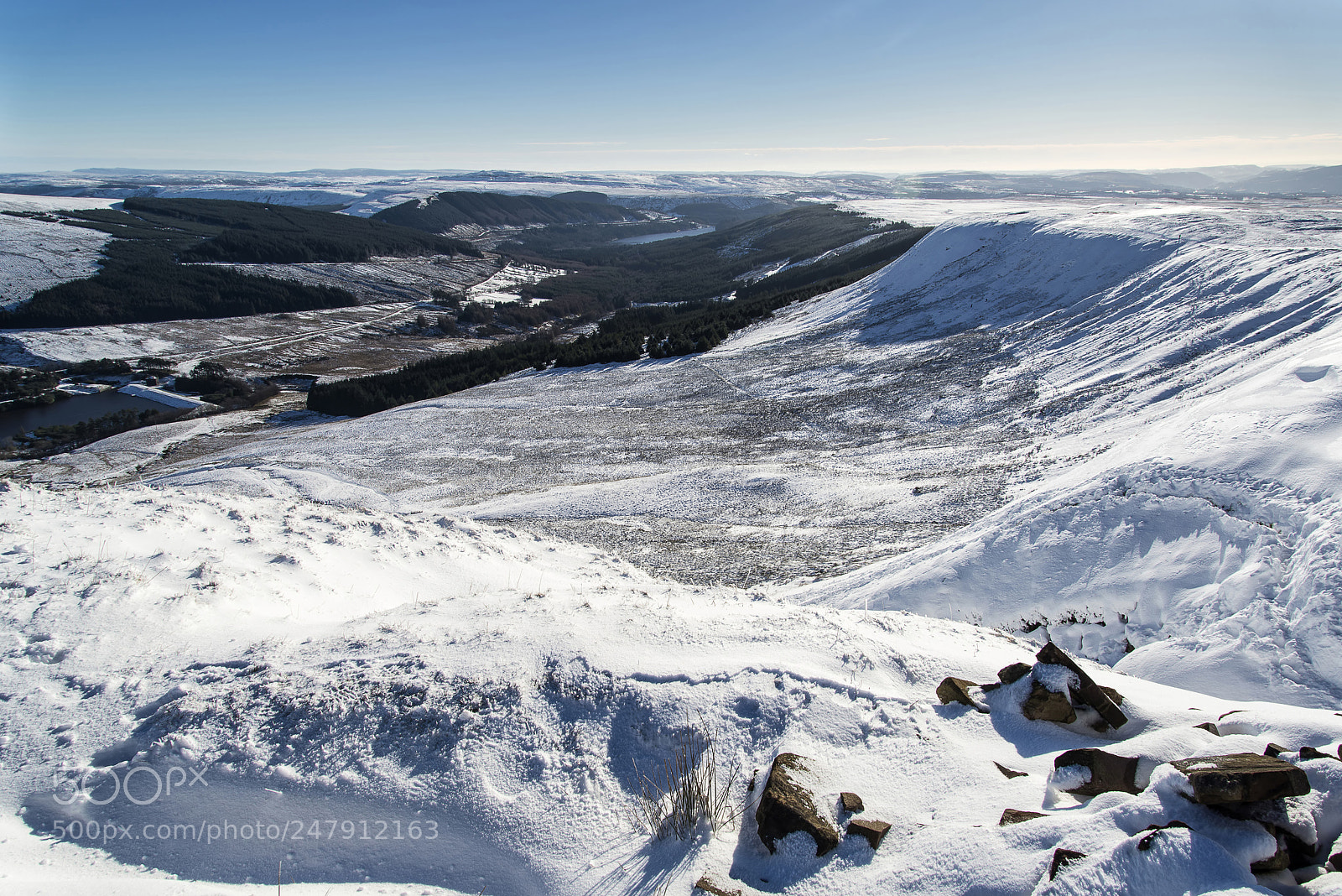 Nikon D600 sample photo. Stunning winter landscape view photography