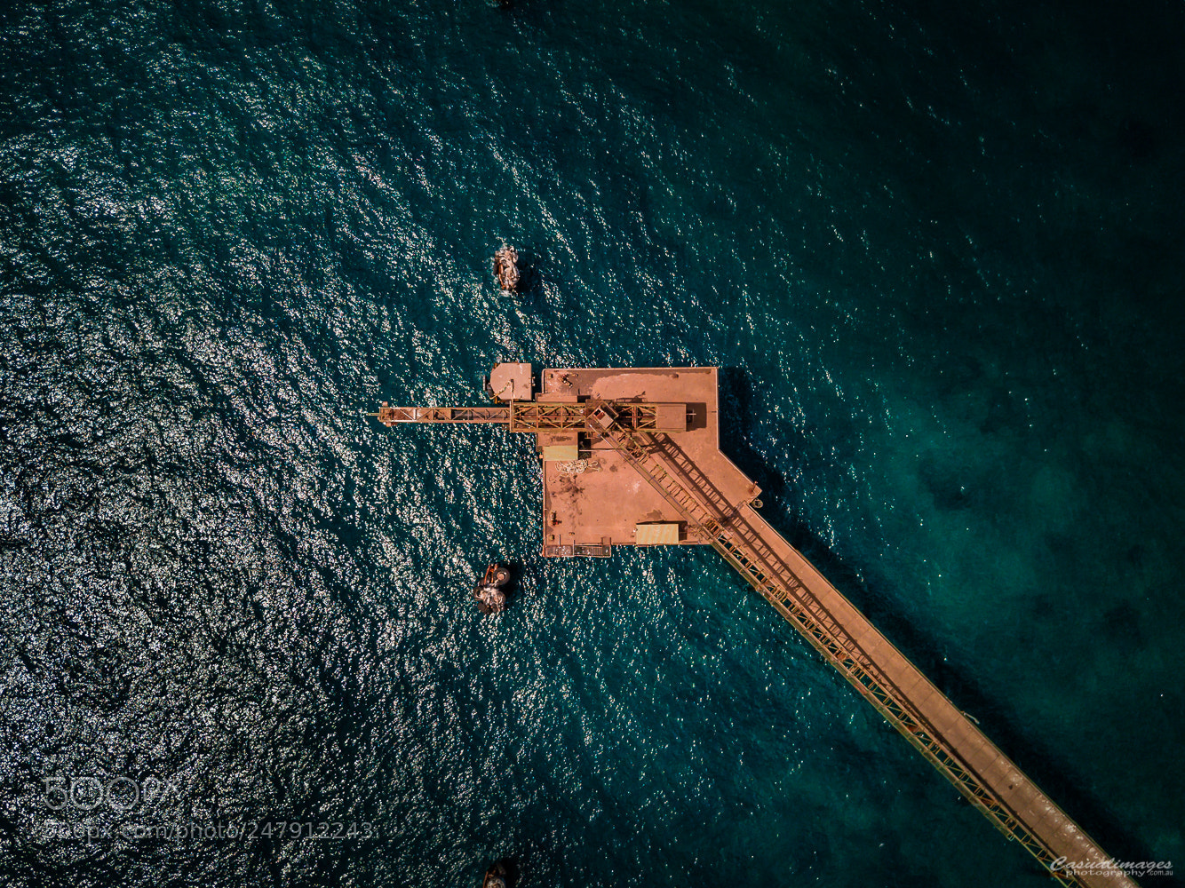 DJI FC220 sample photo. Rusted photography