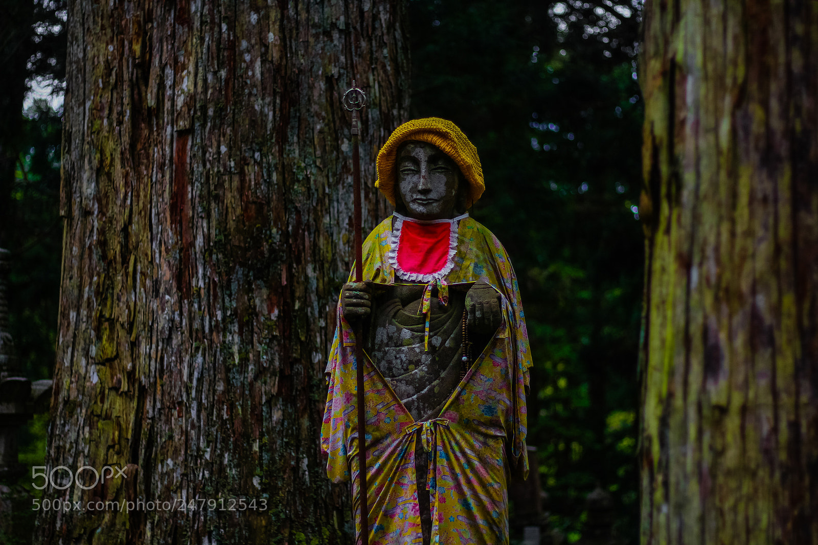 Canon EOS 650D (EOS Rebel T4i / EOS Kiss X6i) sample photo. Statue in okunoin cemetary photography
