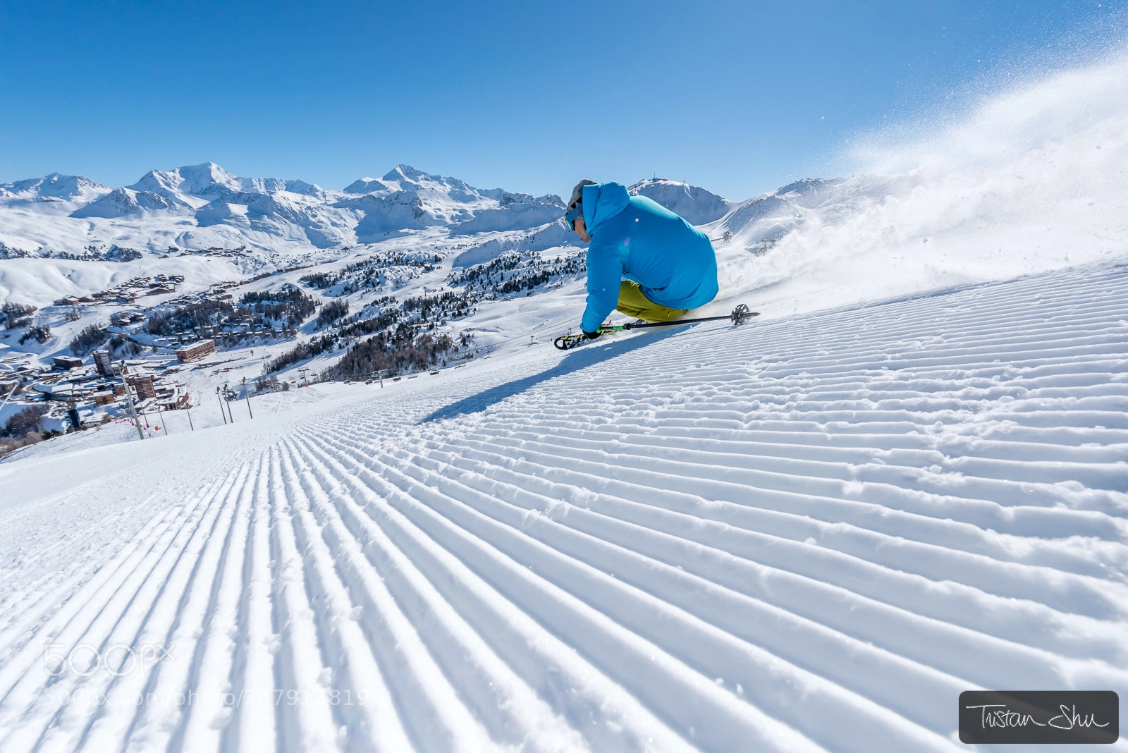 Nikon D810 sample photo. Down the slope with photography