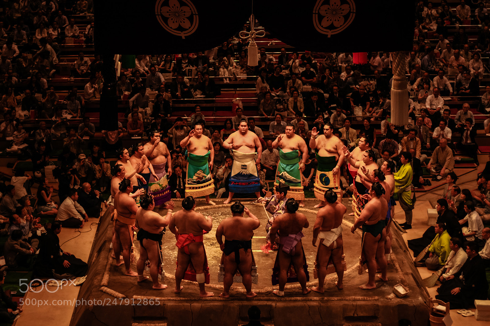 Canon EOS 650D (EOS Rebel T4i / EOS Kiss X6i) sample photo. Sumo opening ceremony photography