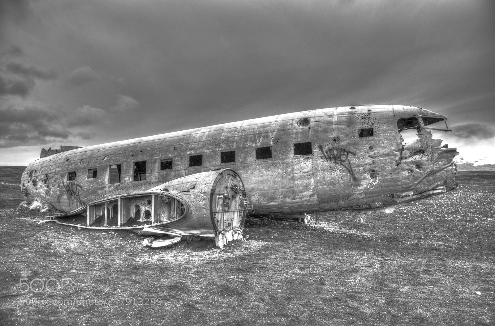 Nikon D800 sample photo. Dc-3 plane wreck photography