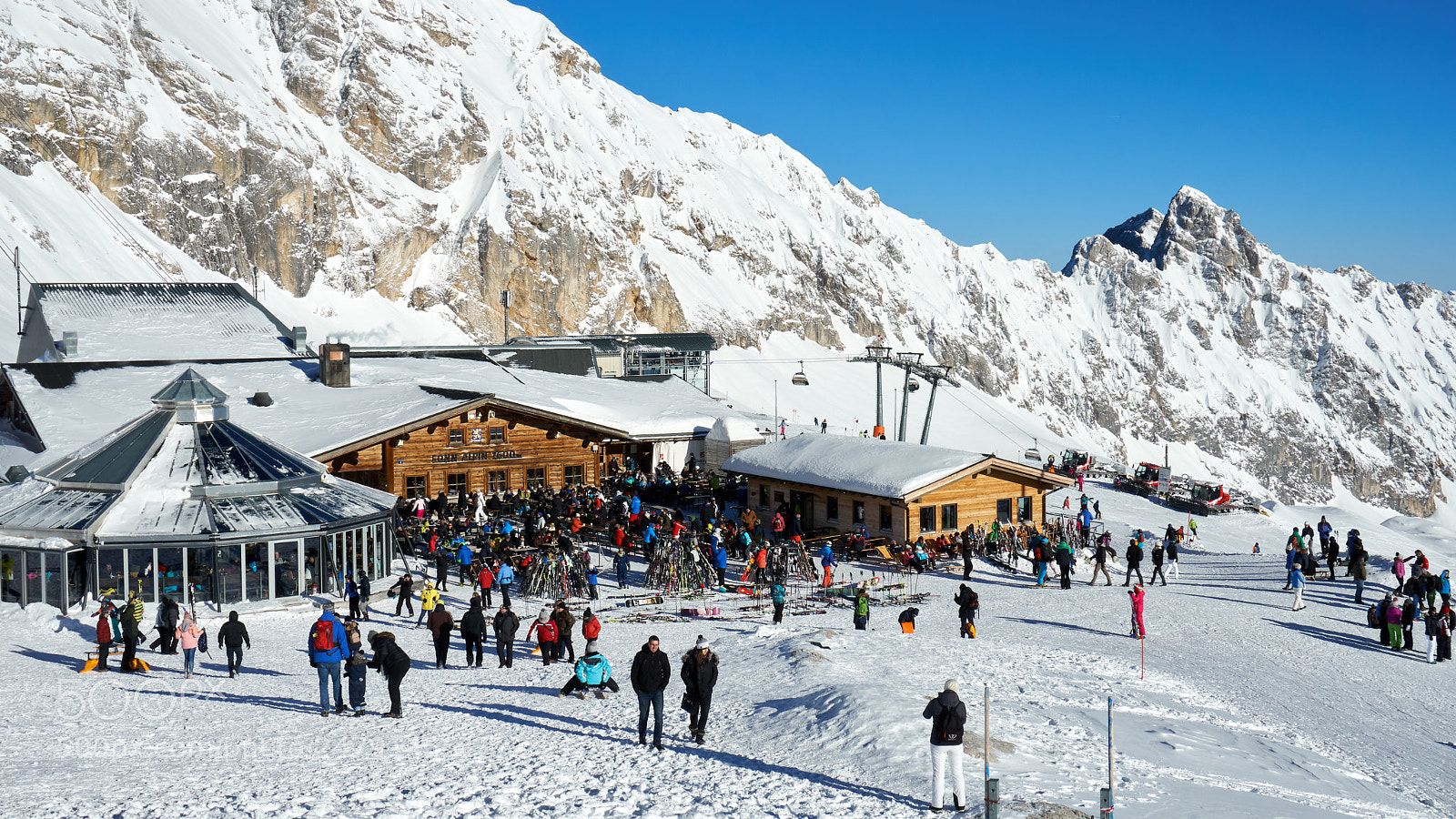Sony a6300 sample photo. Ski on zugspitze photography