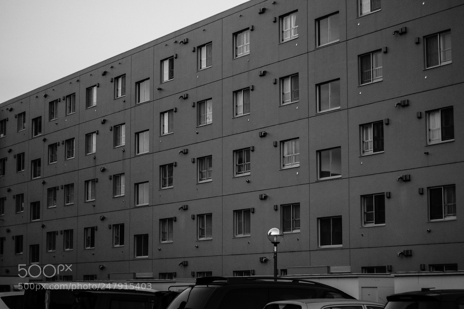 Canon EOS 650D (EOS Rebel T4i / EOS Kiss X6i) sample photo. Apartment complex in sapporo photography