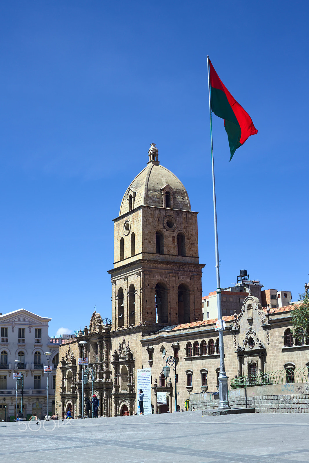 Canon EF 50mm F1.8 II sample photo. Basilica of san francisco in la paz, bolivia photography