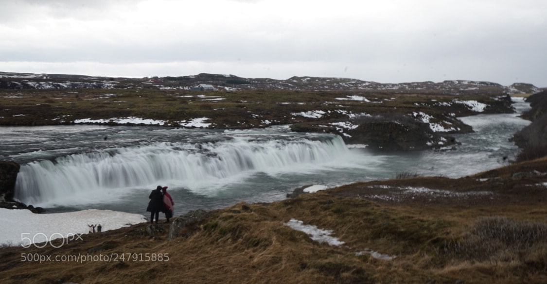 Sony a7R II sample photo. Gullfoss waterfall photography